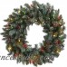 Nearly Natural 30" Lighted Pine Wreath TXN4182